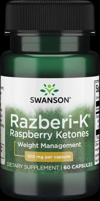 Razberi - K 100 mg | Raspberry Ketones - BadiZdrav.BG