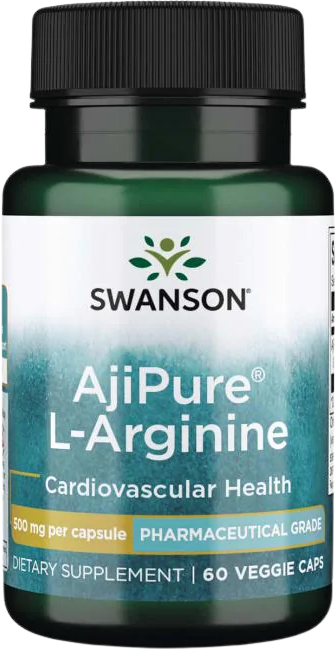 AjiPure L-Arginine 500 mg - BadiZdrav.BG