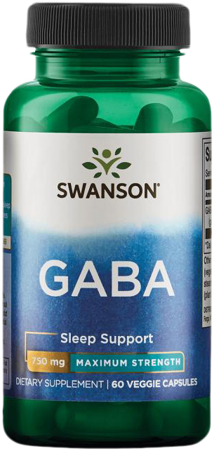 GABA 750 mg / Maximum Strength - BadiZdrav.BG