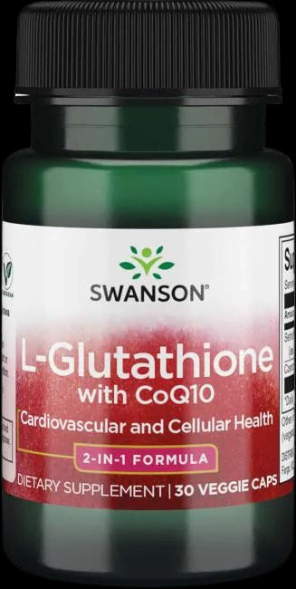 L-Glutathione with CoQ10 300 mg - BadiZdrav.BG
