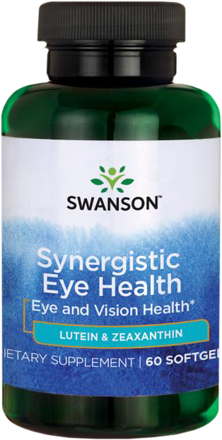 Synergistic Eye Health Lutein &amp; Zeaxanthin 22 mg - BadiZdrav.BG