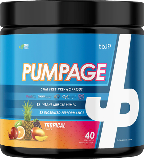 TBJP Pumpage | Stim-Free Pre-Workout - Тропически Плодове