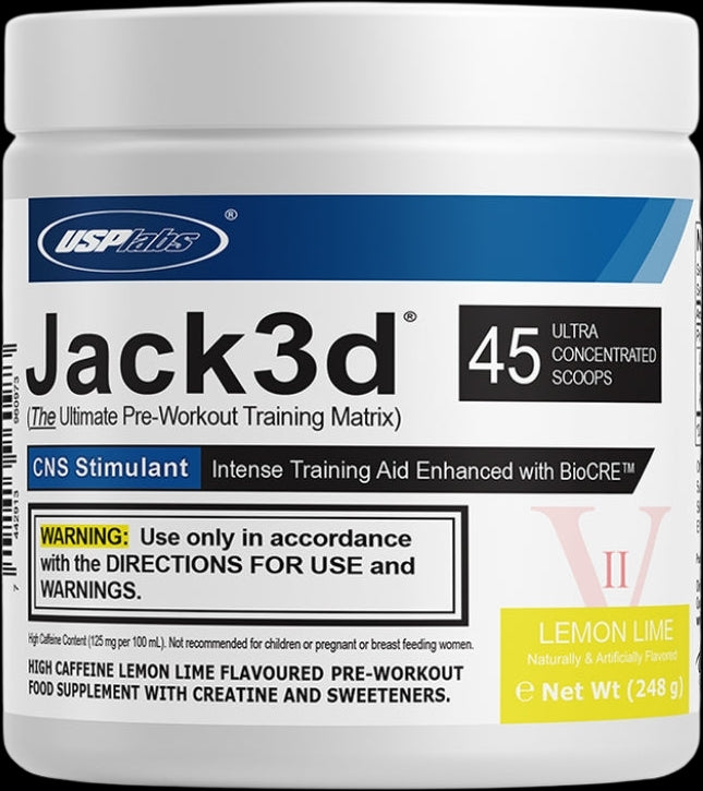 Jack3d - Advanced Formula - Лимон и лайм