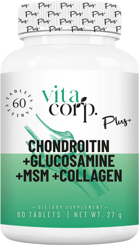 Chondroitin + Glucosamine + MSM + Collagen - BadiZdrav.BG