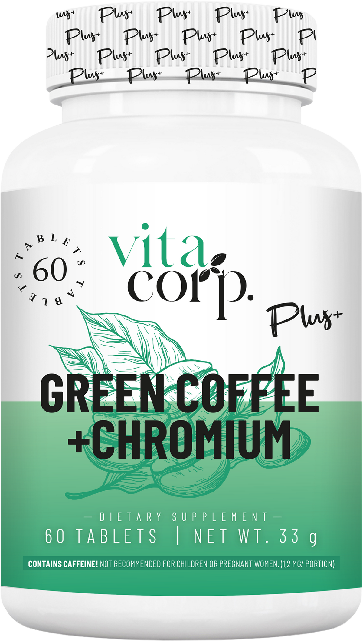 Green Coffee + Chromium - BadiZdrav.BG