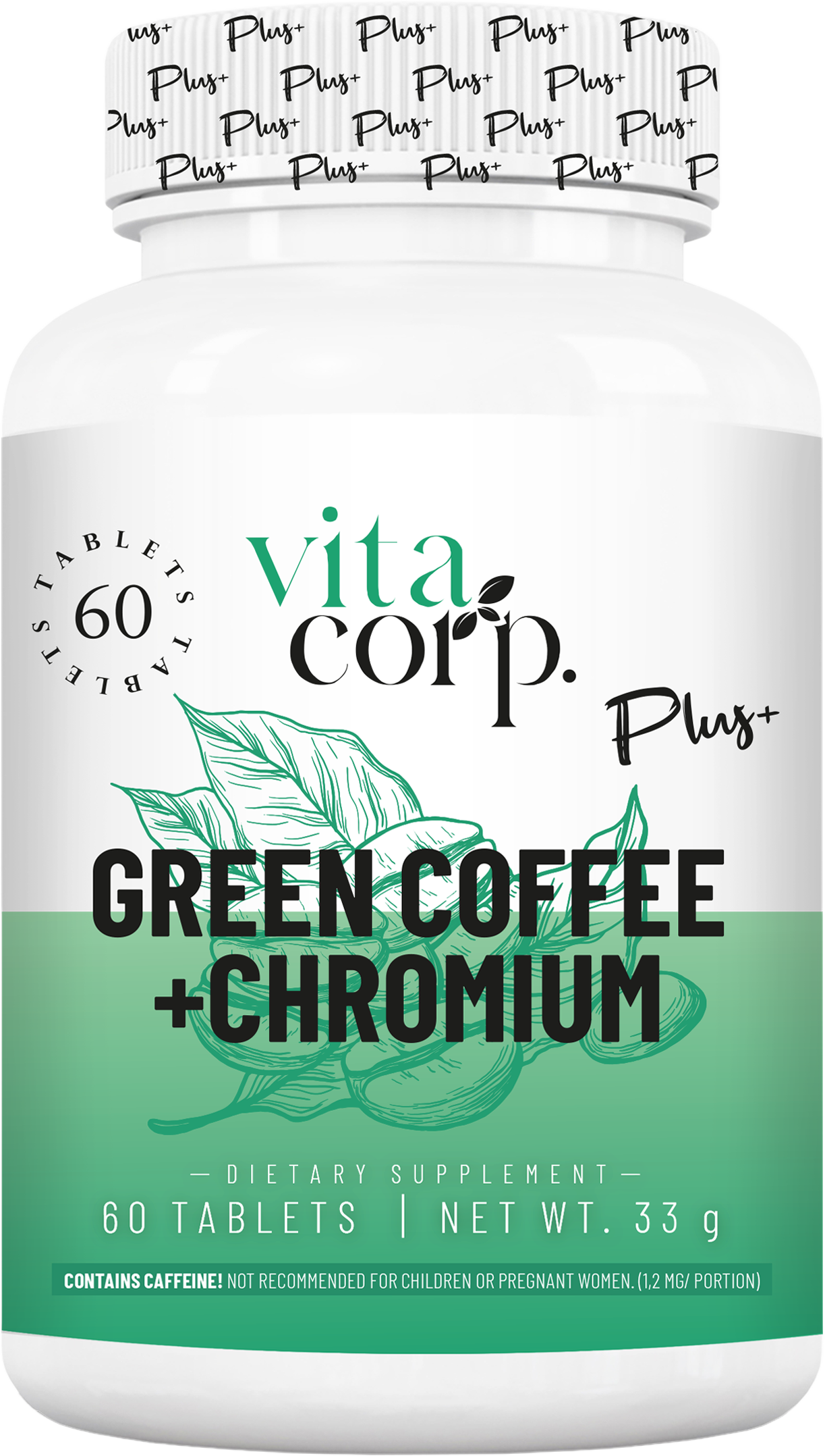 Green Coffee + Chromium - BadiZdrav.BG
