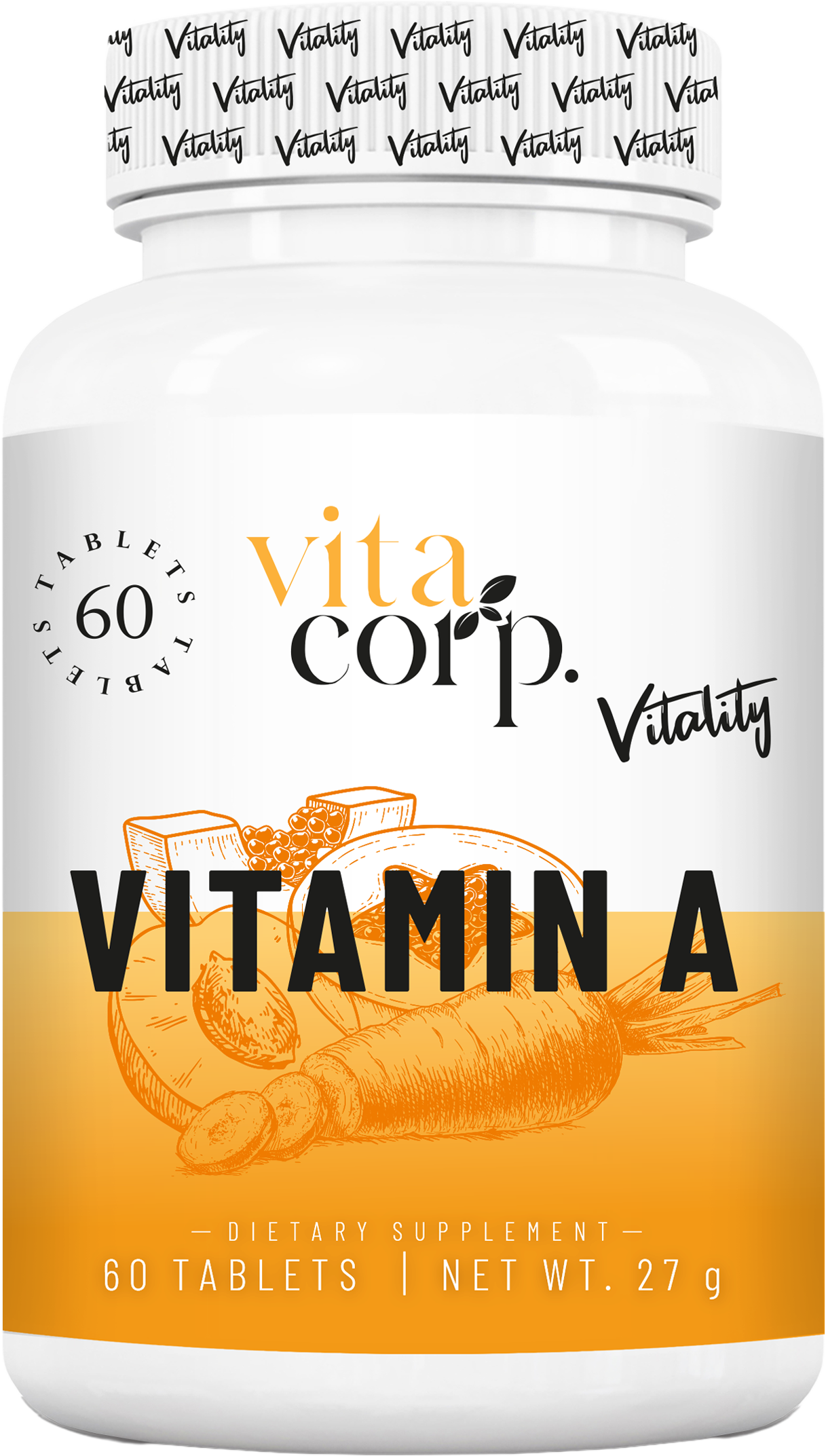 Vitamin A 2500 mcg - BadiZdrav.BG