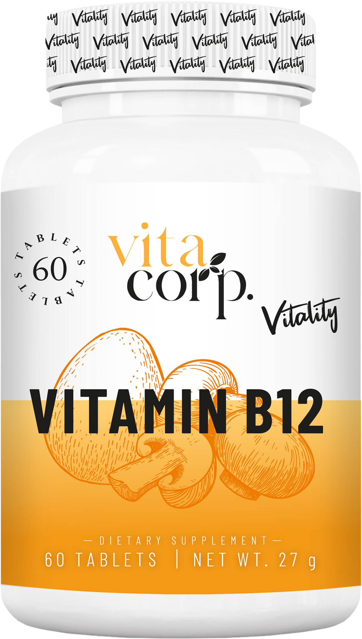 Vitamin B12 Cyanocobalamin 12.5 mcg - BadiZdrav.BG