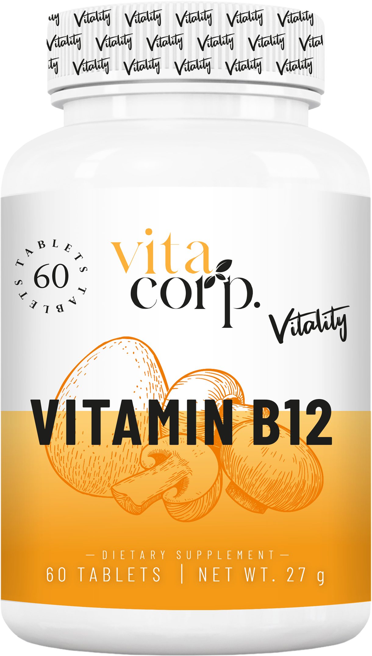 Vitamin B12 Cyanocobalamin 12.5 mcg - BadiZdrav.BG