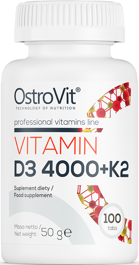 Vitamin D3 4000 + K2 100 mcg - BadiZdrav.BG