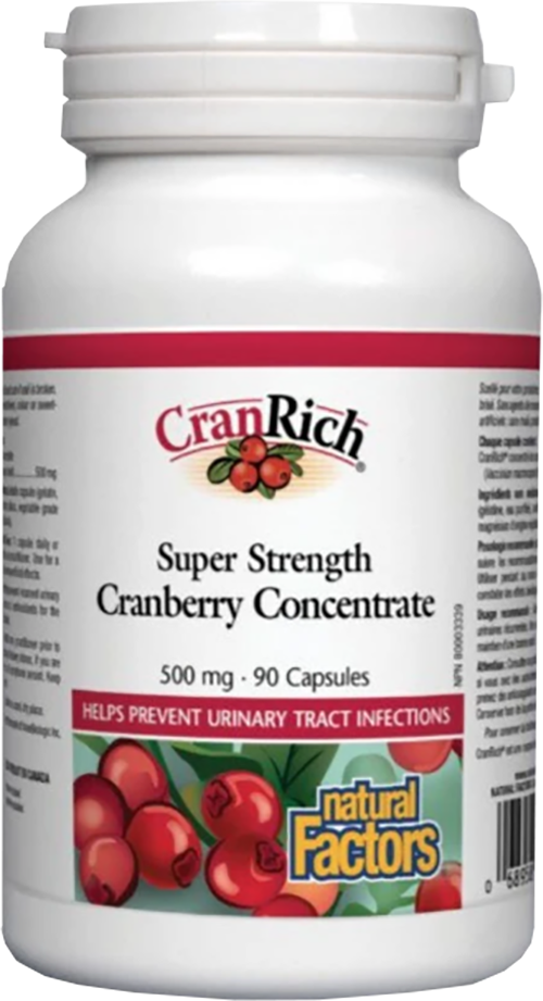 Cranberry Concentrate 500 mg - BadiZdrav.BG