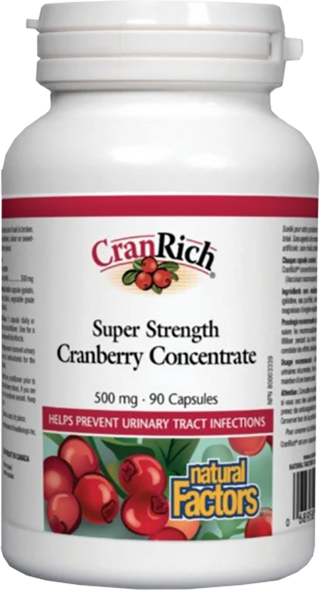 Cranberry Concentrate 500 mg - BadiZdrav.BG