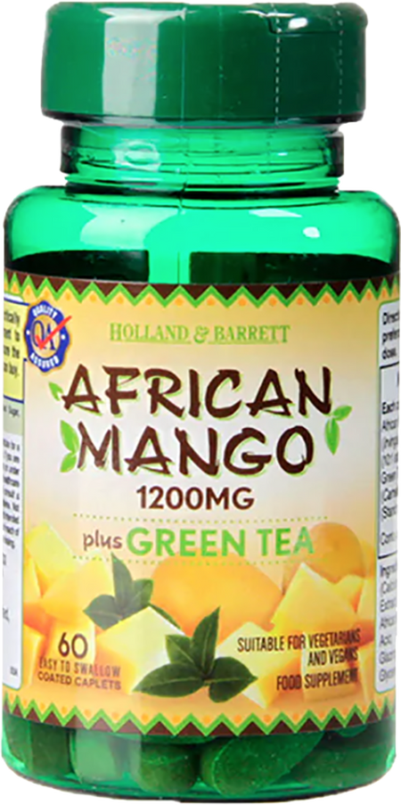 African Mango 1200 mg / with Green Tea - BadiZdrav.BG