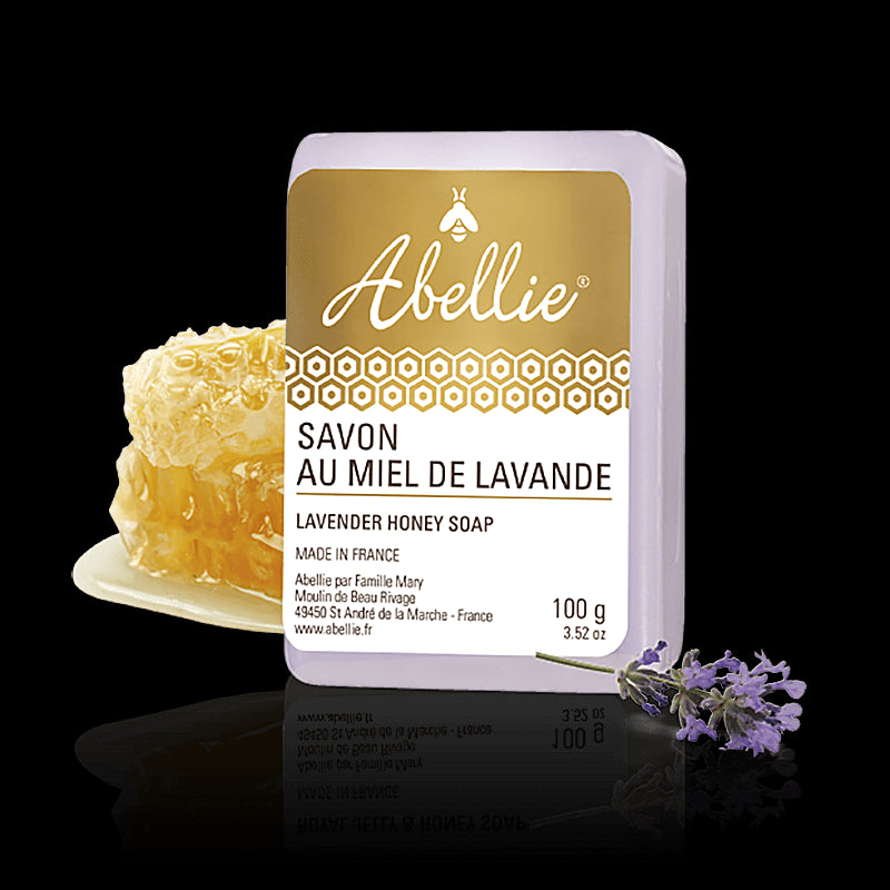 Сапун с мед и лавандула - Abellie Savon au miel de Lavande, 100 g - BadiZdrav.BG