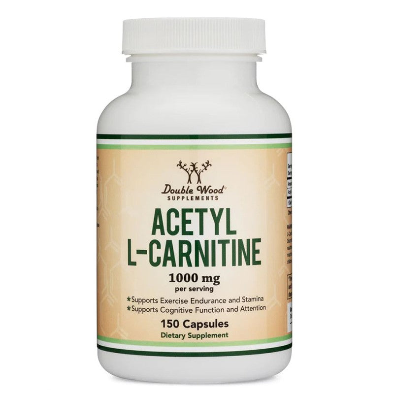 Acetyl L-Carnitine 1000 mg / Ацетил Л-Карнитин 1000 mg Double Wood - BadiZdrav.BG
