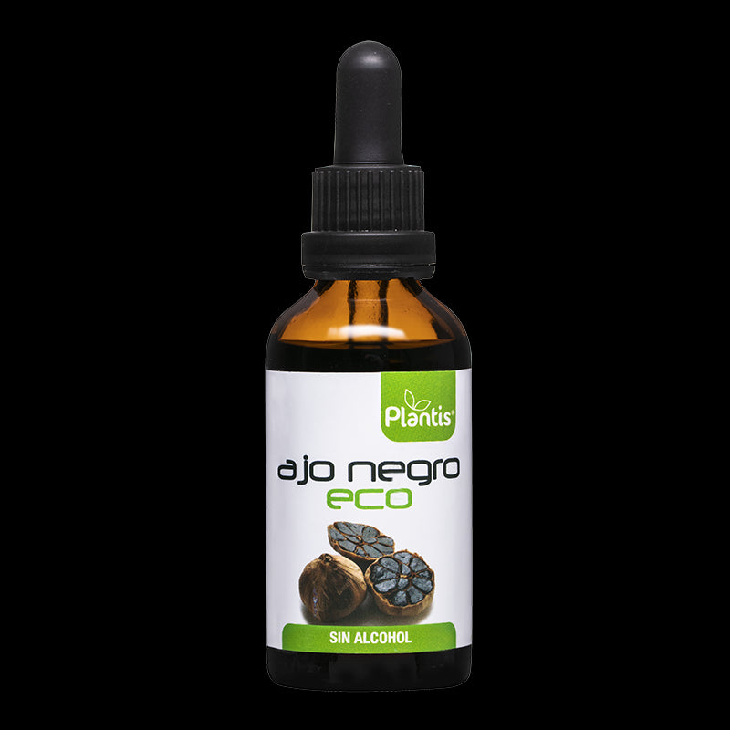 Черен чесън био – сърдечно здраве и имунитет - Ajo Negro Eco Plantis®, Тинктура без алкохол, 50 ml - BadiZdrav.BG