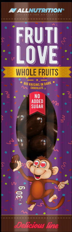 FrutiLove | Big Raisins in Dark Chocolate - BadiZdrav.BG