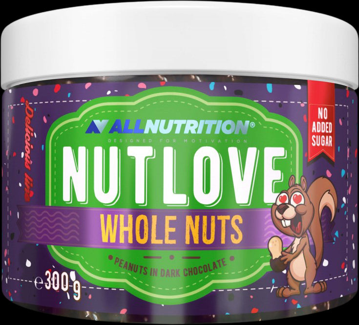 NutLove Whole Peanuts | Different Flavors - Тъмен шоколад