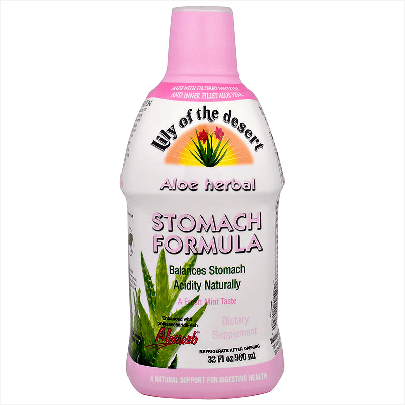 Aloe Herbal Stomach Formula / Алое формула срещу киселини в стомаха, 960 ml - BadiZdrav.BG