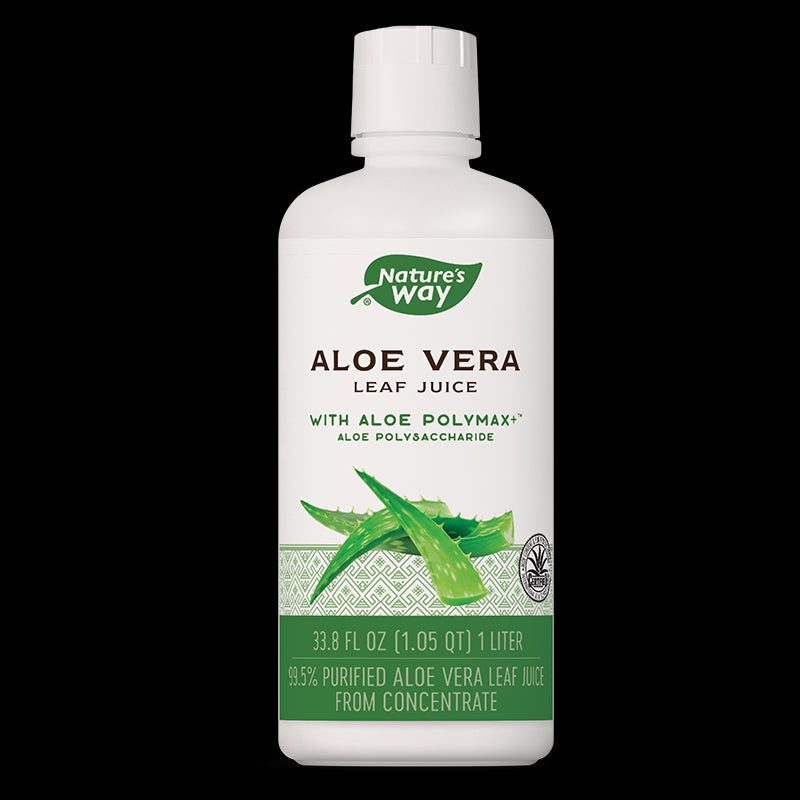 Aloe Vera Leaf Juice 99.5% / Алое Вера Сок от цели листа x 1L Nature’s Way - BadiZdrav.BG