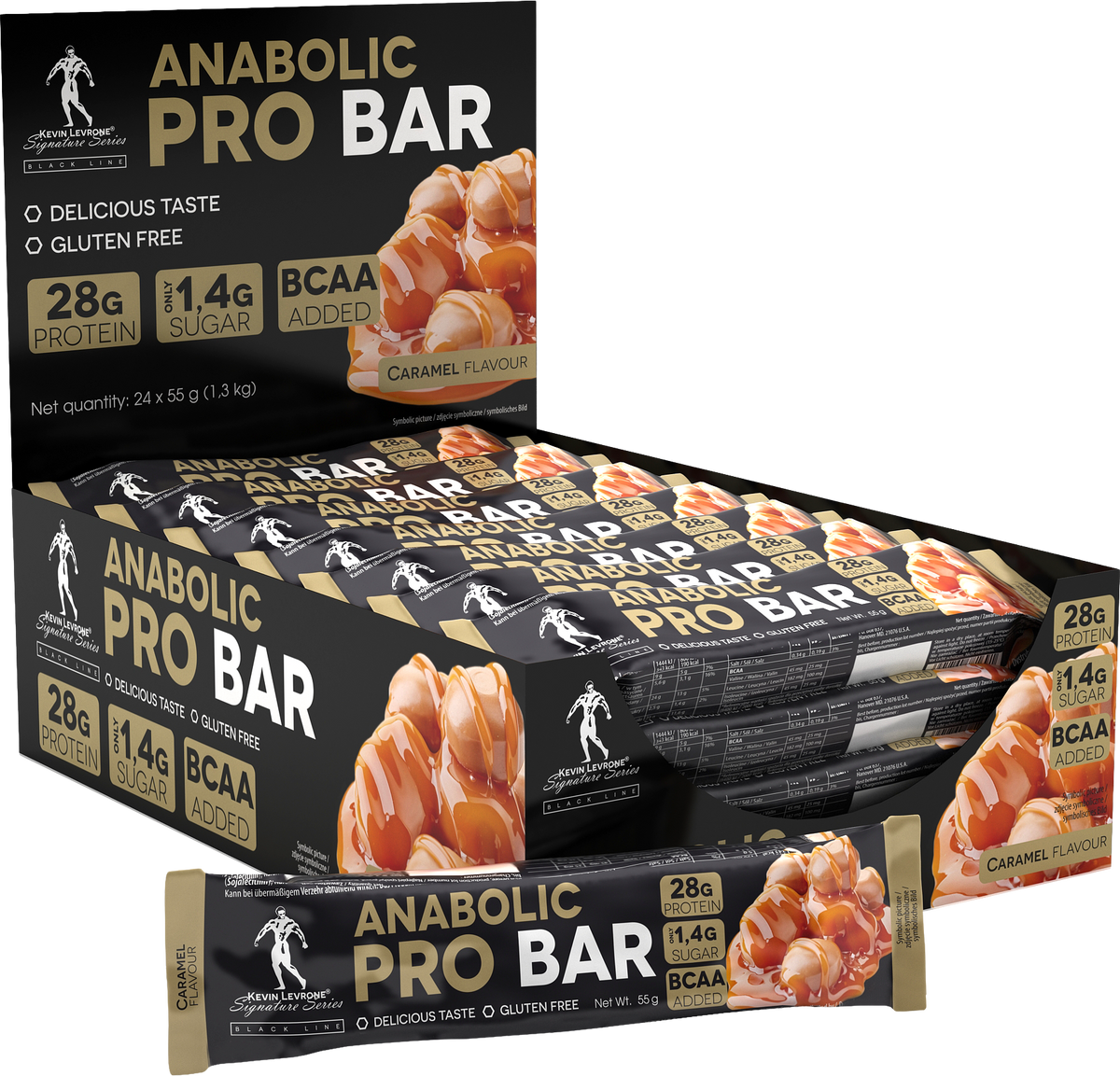 Black Line / Anabolic Pro / Protein Bar - Карамел