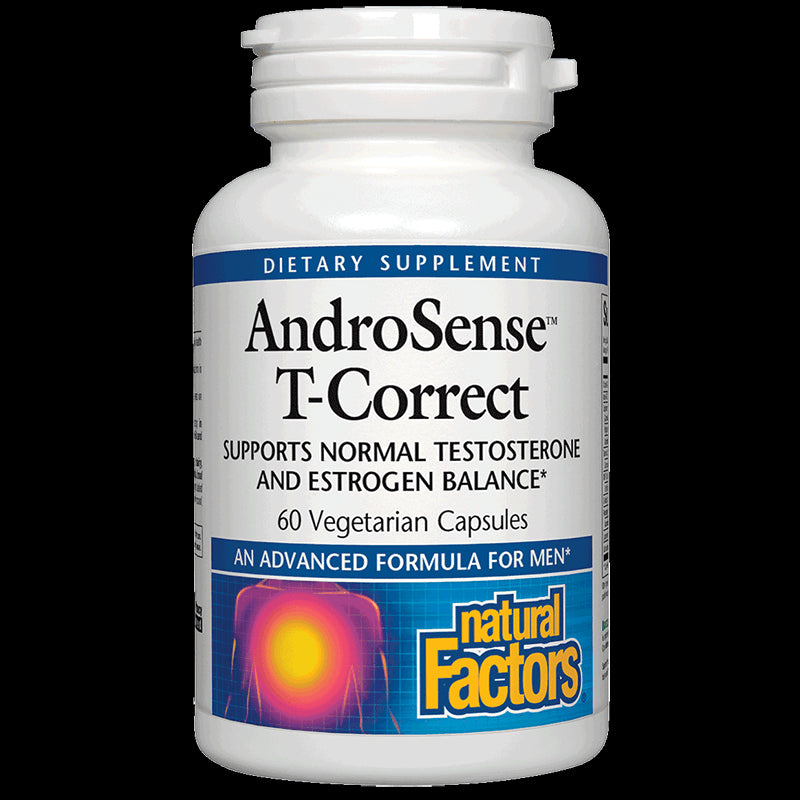 AndroSense™ T-Correct / Тестостерон & Естроген баланс формула x 60 капсули - BadiZdrav.BG