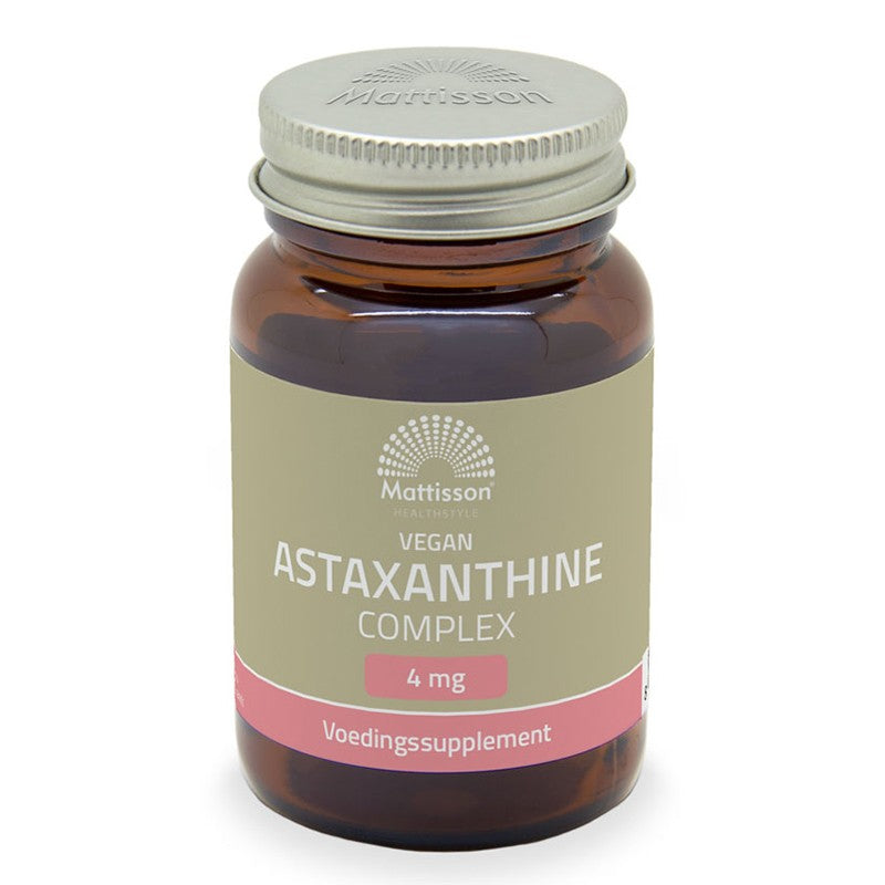 Антиоксидант, Астаксантин комплекс, 60 капсули Mattisson Healthstyle