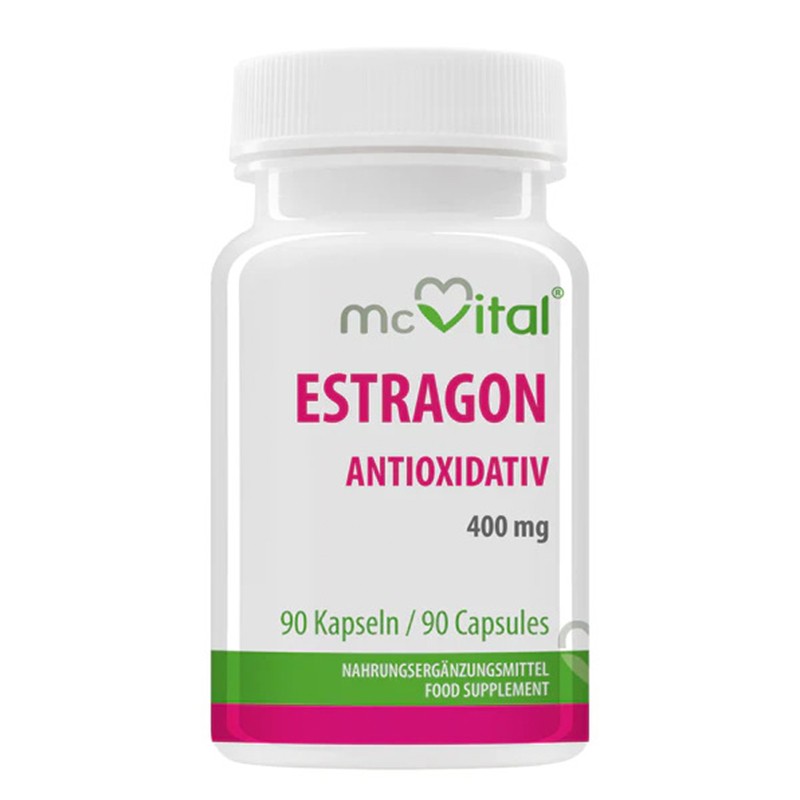 Антиоксидант - Естрагон McVital, 400 mg х 90 капсули - BadiZdrav.BG