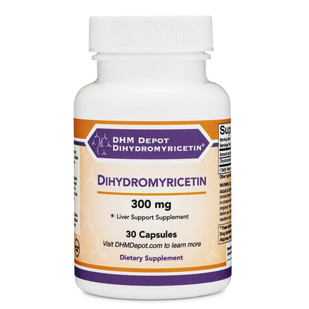Антиоксидант - Китайска лоза (Dihydromyricetin), 300 mg x 30 капсули Double Wood - BadiZdrav.BG