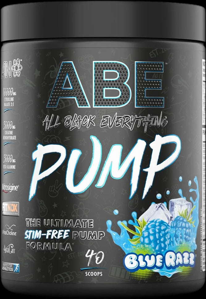 ABE - All Black Everything | Pump Stim Free - Синя малина