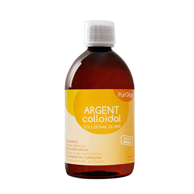 Argent colloïdal PurOligo / Колоидно сребро, 500 ml - BadiZdrav.BG