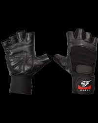 Фитнес ръкавици с накитници - Черни - XL