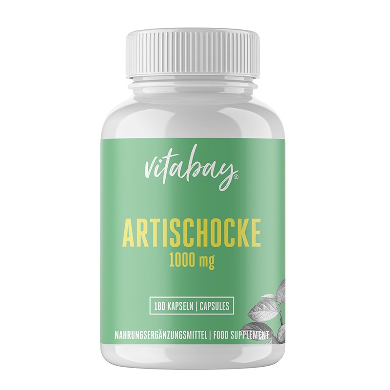 Artischocke - Артишок 1000 mg, 180 капсули Vitabay
