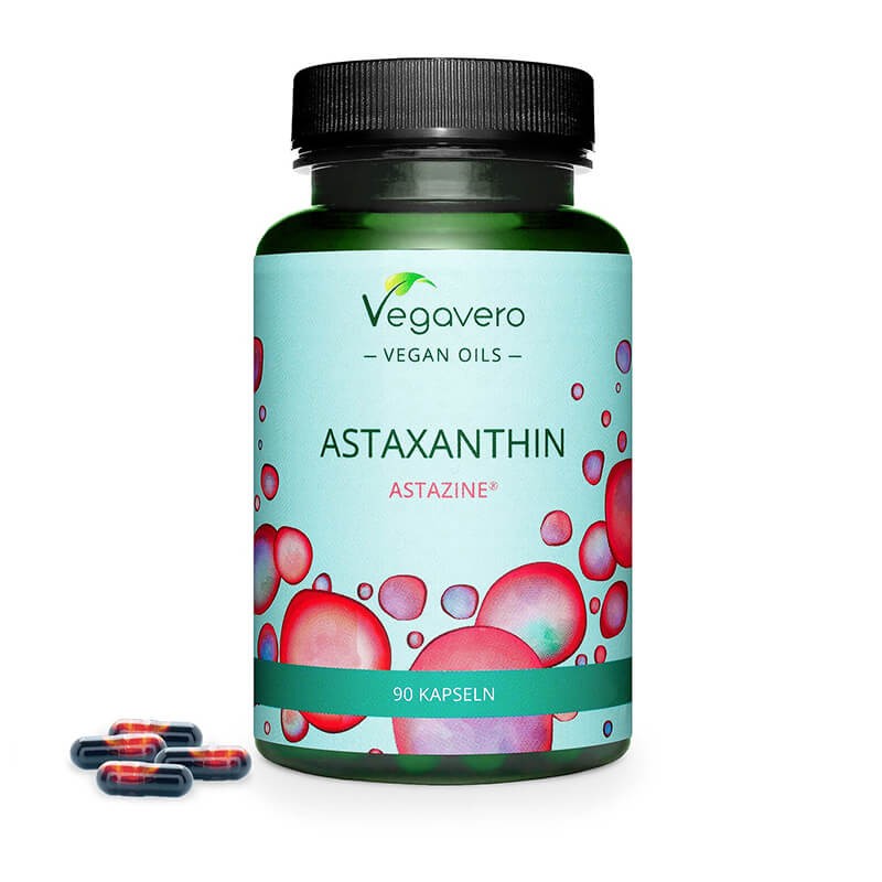 Astaxantin Astazine® - Астаксантин, 90 капсули Vegavero - BadiZdrav.BG