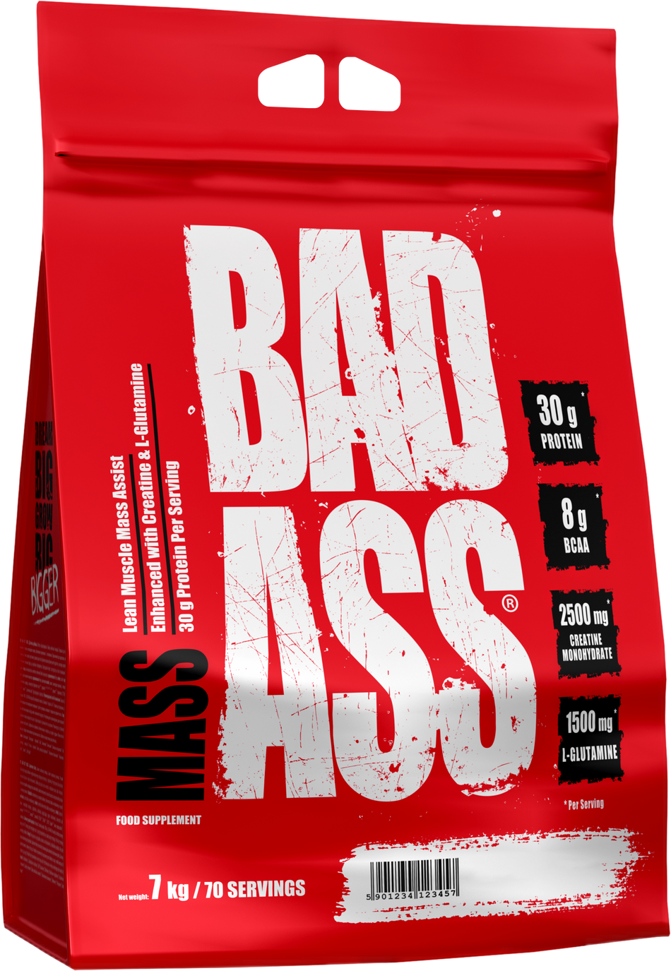 BAD ASS / Mass - Бял шоколад с кокос