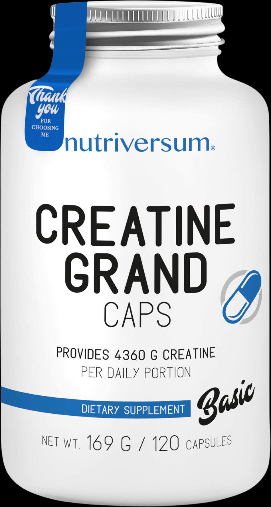 Creatine Grand Caps | Creatine Monohydrate - BadiZdrav.BG