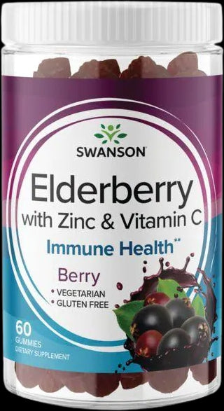 Elderberry Gummies with Zinc &amp; Vitamin C | Berry - BadiZdrav.BG