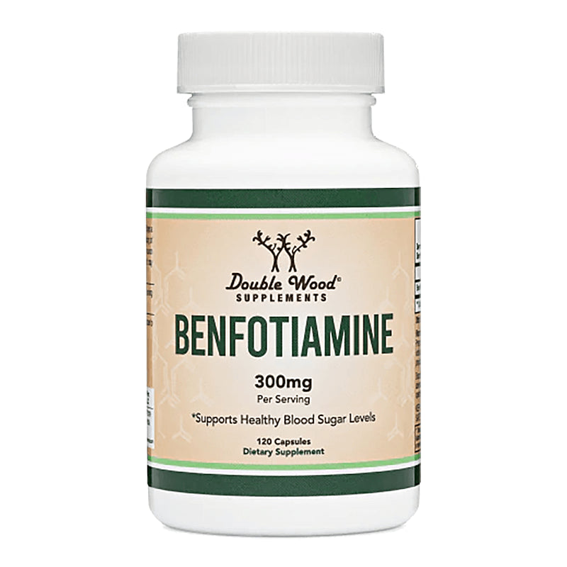 Benfotiamine - Бенфотиамин, 120 капсули Double Wood - BadiZdrav.BG