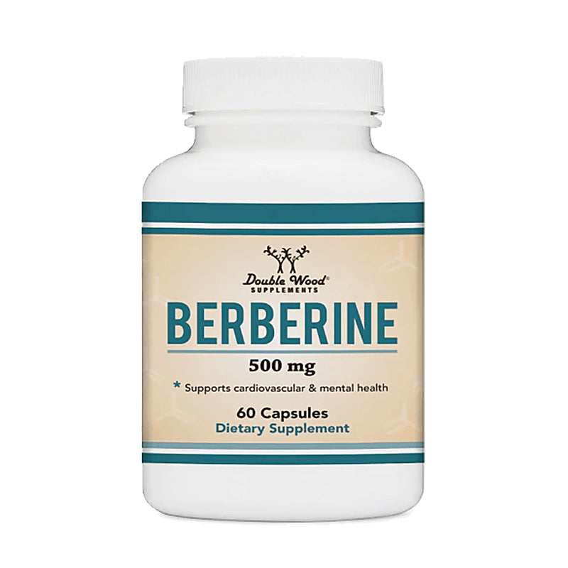 Berberine - Берберин (контрол на кръвната захар и холестерола), 60 капсули Double Wood - BadiZdrav.BG