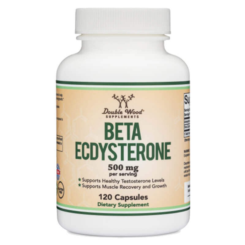 Beta ecdysterone/ Бета екдистерон, 500 mg, 120 капсули Double Wood - BadiZdrav.BG