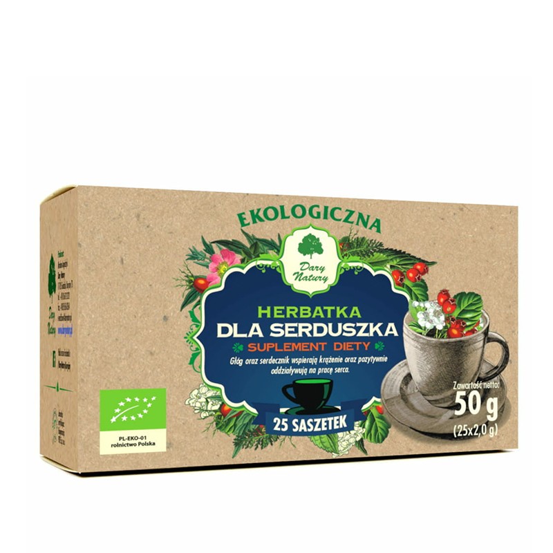 Билков Био чай за сърдечно-съдовата система, 25 филтърни пакетчета