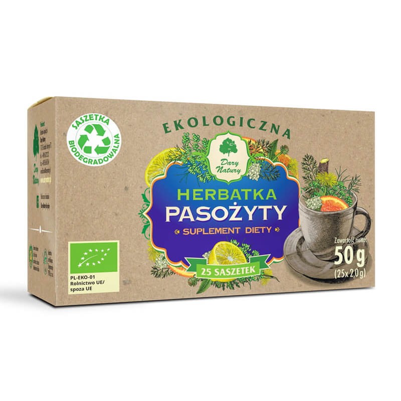 Билков чай против паразити Био, 25 пакетчета - BadiZdrav.BG