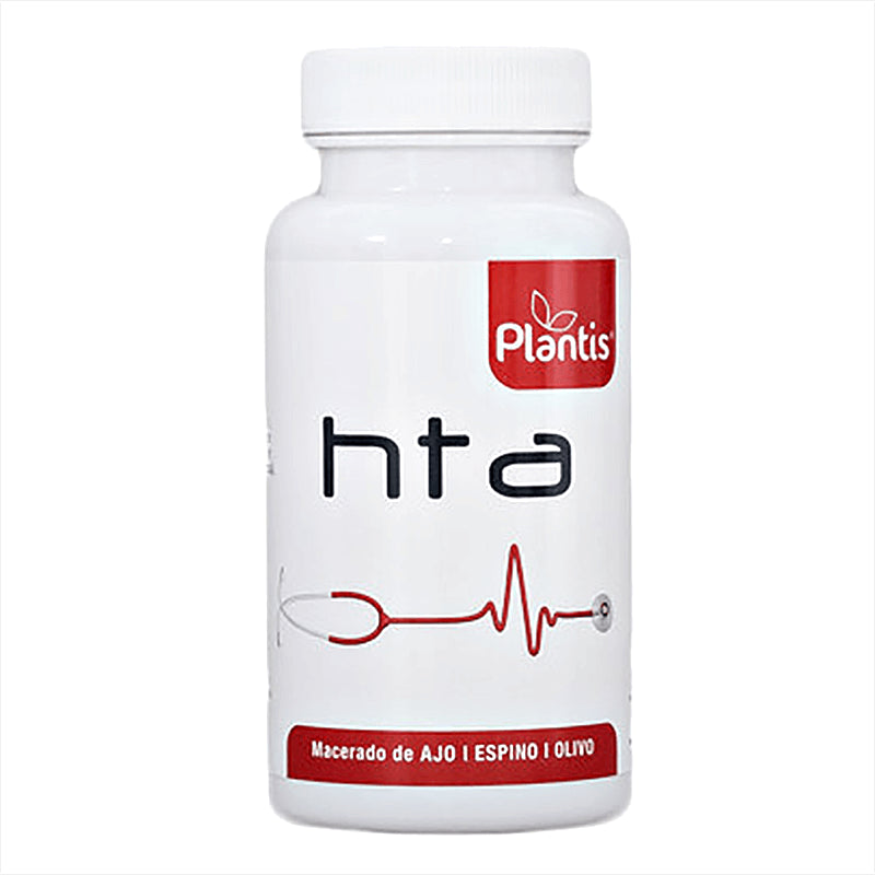 Билкова формула за сърдечно-съдовата система с глог, маслина и чесън - HTA Plantis®, 90 капсули