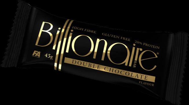 Billionaire Bar | High Fibre ~ Gluten Free ~ Protein Bar - Двоен шоколад