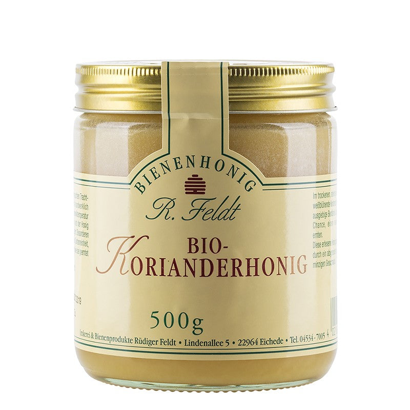 BIO-Koriander Honig - Био мед от цвят на кордиандър, 500 g - BadiZdrav.BG