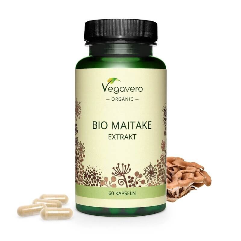 Bio Maitake Extrakt/ Био Майтаке, 60 капсули, 100% Vegan Vegavero - BadiZdrav.BG