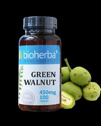 Green Wallnut 450 mg - BadiZdrav.BG