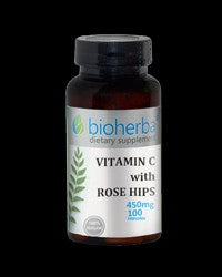 Vitamin C with Rose Hips 450 mg - BadiZdrav.BG