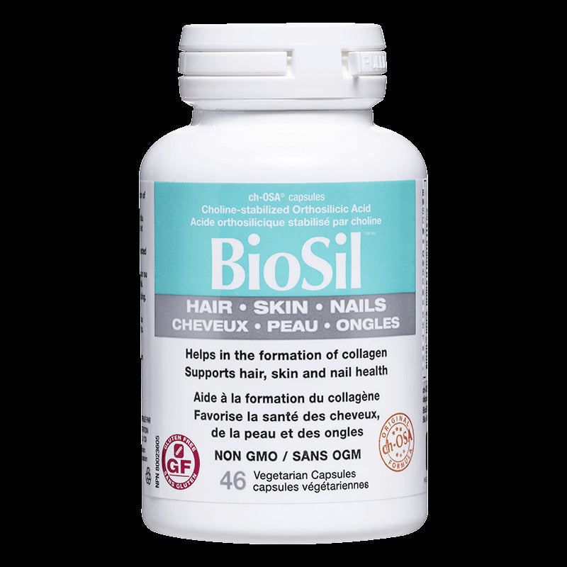 BioSil™ Hair, Skin & Nails/ Коса, кожа и нокти x 46 капсули Natural Factors - BadiZdrav.BG