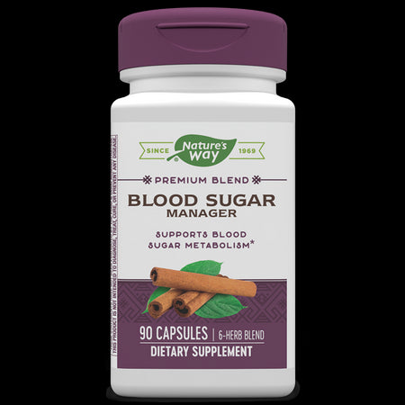 Blood Sugar Блад Шугар – контрол върху кръвната захар, 90 капсули Nature’s Way - BadiZdrav.BG
